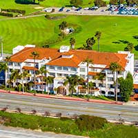 Hampton Inn - view from the front